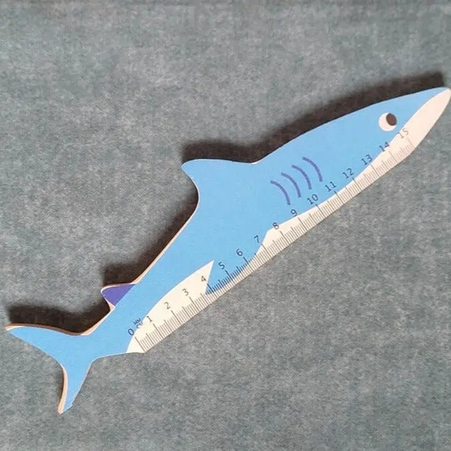 Wooden Fish Ruler | Unique Stationery | Wooden Rulers (Scale/stationary) | Cute Stationary Organic Toys