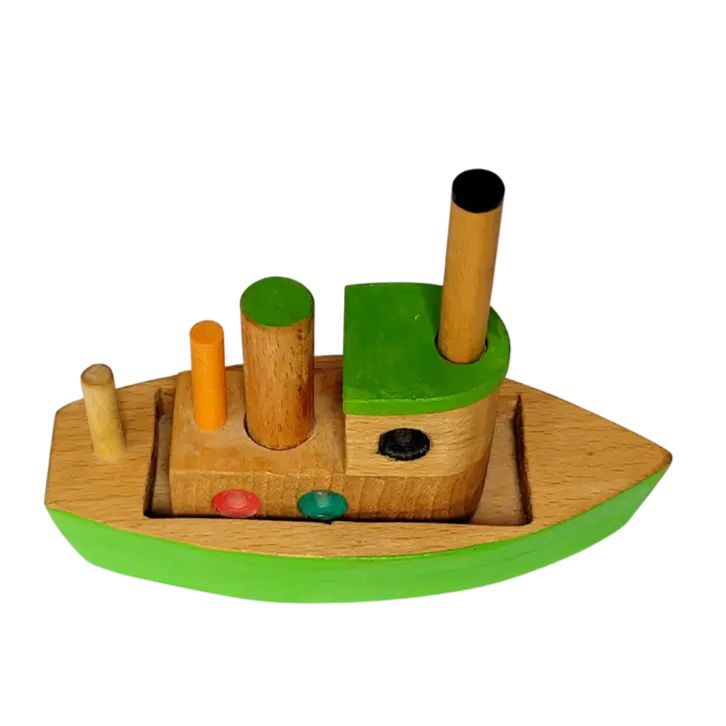 Kids Boat (Pretend play and Decorative Boat) | Pretend Play Bat Organic Toys