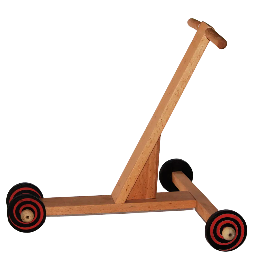 Traditional Folding Walker (8-18 months)| Indian Walker| Wooden walker| Desi Walker| Organic Toys