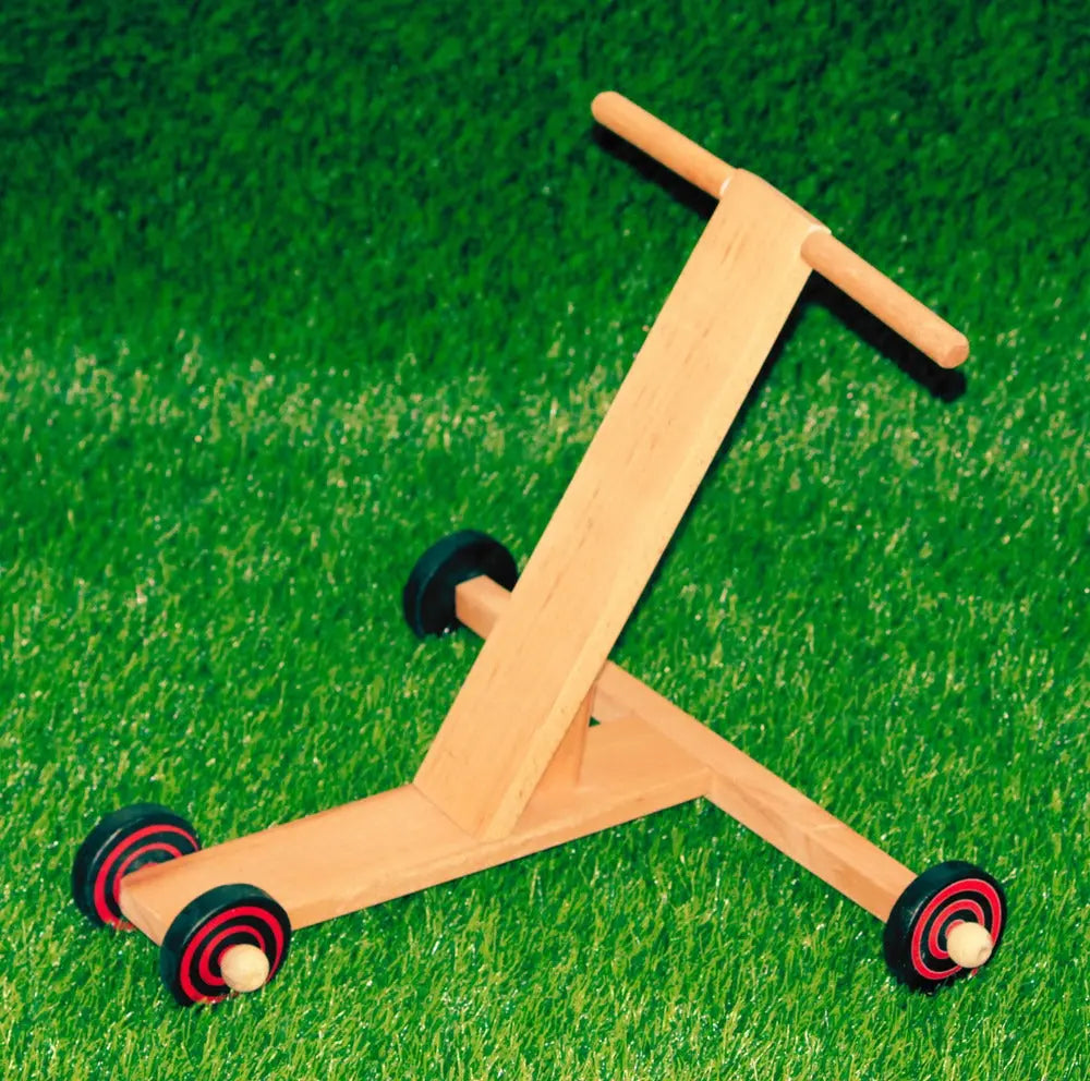 Traditional Folding Walker (8-18 months)| Indian Walker| Wooden walker| Desi Walker| Organic Toys