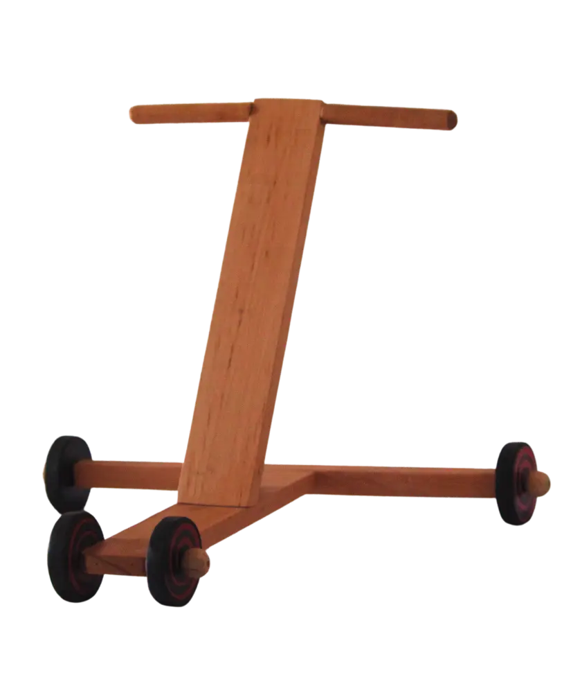 Traditional Folding Walker (8-18 months)| Indian Walker| Wooden walker| Desi Walker| Organic Toys