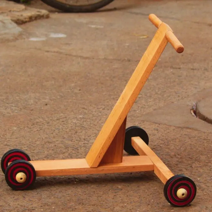 Traditional Folding Walker (8-18 months)| Indian Walker| Wooden walker| Desi Walker| Organic Toys