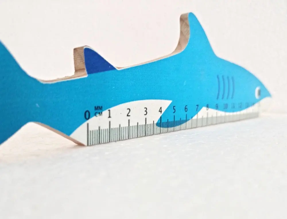 Wooden Fish Ruler | Unique Stationery | Wooden Rulers (Scale/stationary) | Cute Stationary Organic Toys