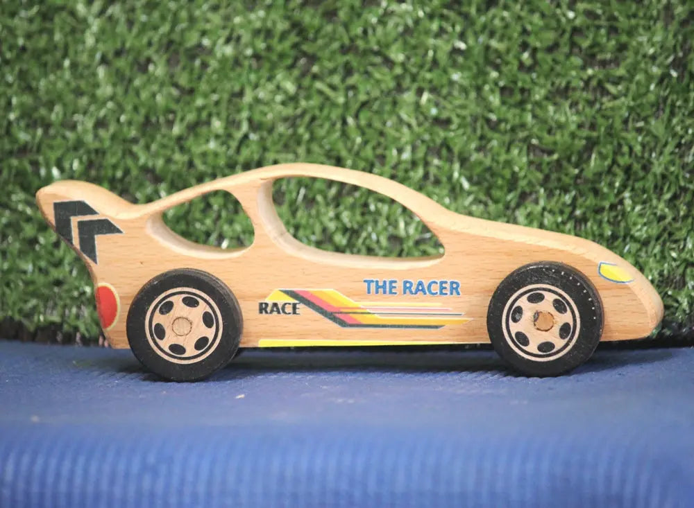 Sedan Toy Car (Wooden sedan car)| Organic Toy Car| Push Car| Pretend play car Organic Toys