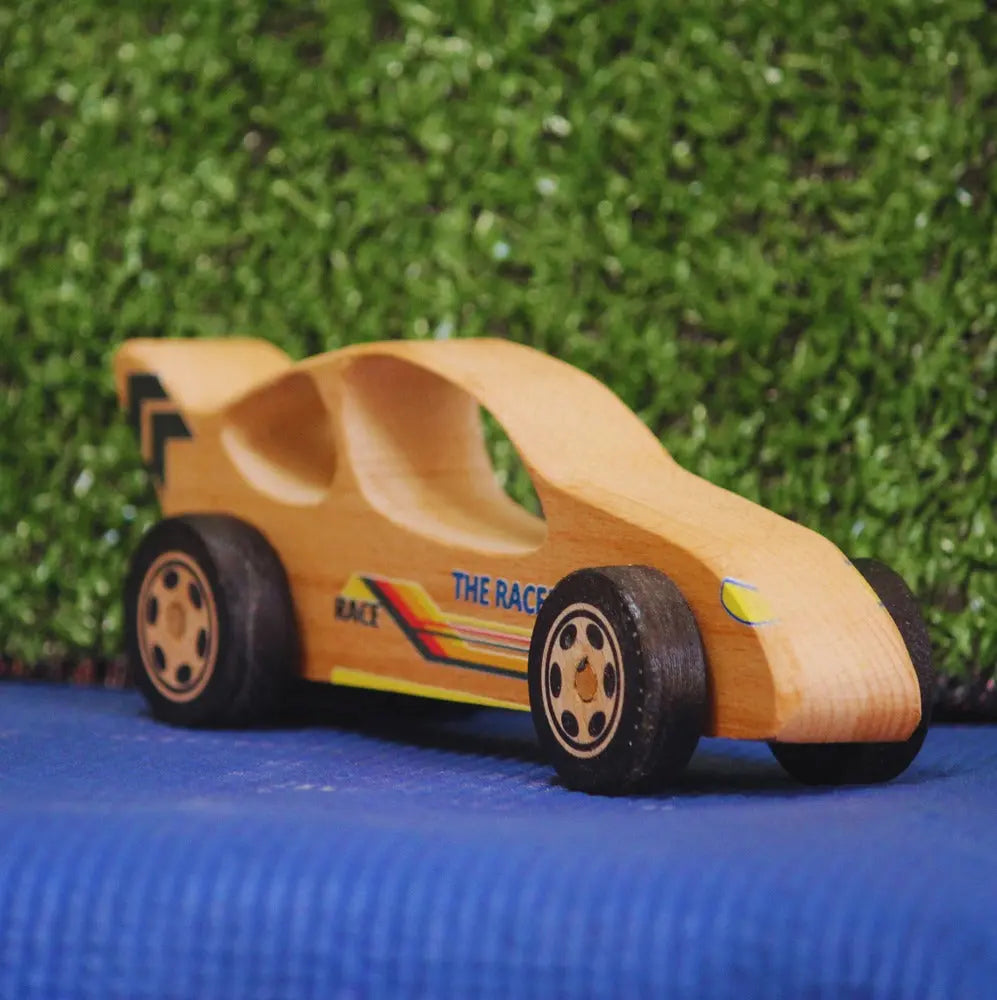 Sedan Toy Car (Wooden sedan car)| Organic Toy Car| Push Car| Pretend play car Organic Toys