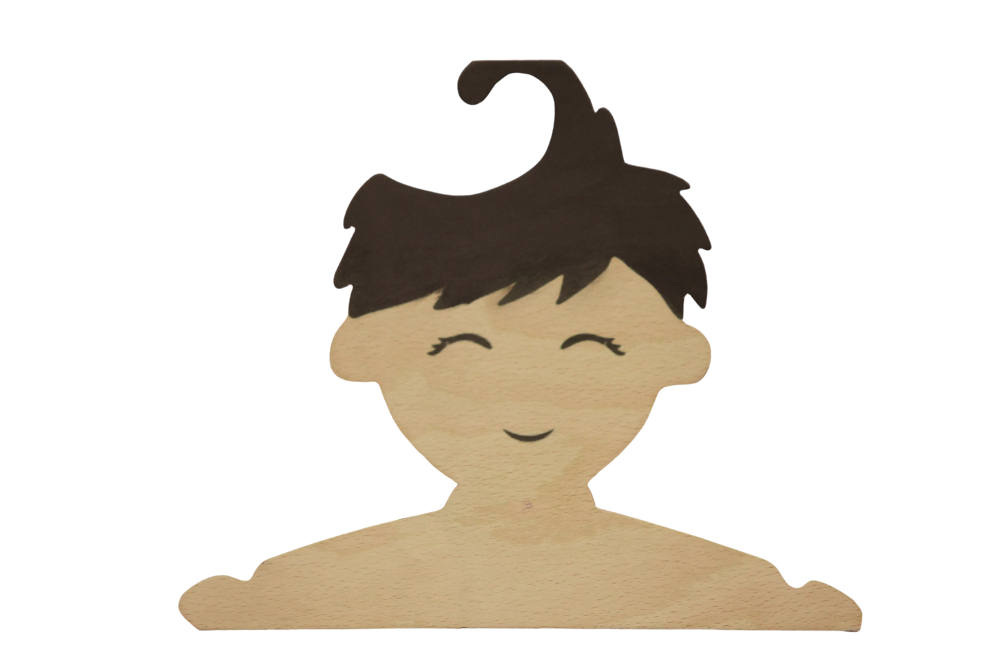 Wooden Baby Boy Hangers| Baby Boy Hanger | Kids Room/Wardrobe Organizer | Wooden Kids Hanger Organic Toys