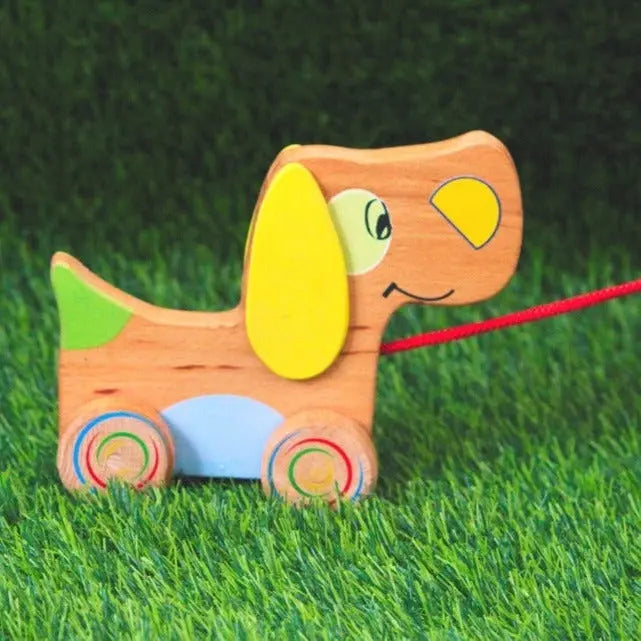 Wooden Push/Pull Labrador Doggy Toy | Wooden Pullalong Toy | Natural Toy | Wooden Toy Organic Toys