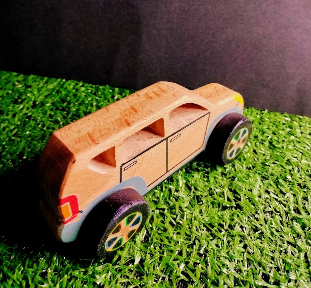 Wooden SUV Car Toy | Pretend play Car | Collectible CAR | Push/Pull Car | Wooden Car | Natural Toy Organic Toys
