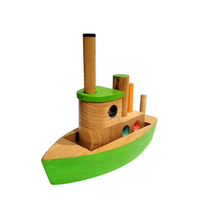 Kids Boat (Pretend play and Decorative Boat) | Pretend Play Bat Organic Toys