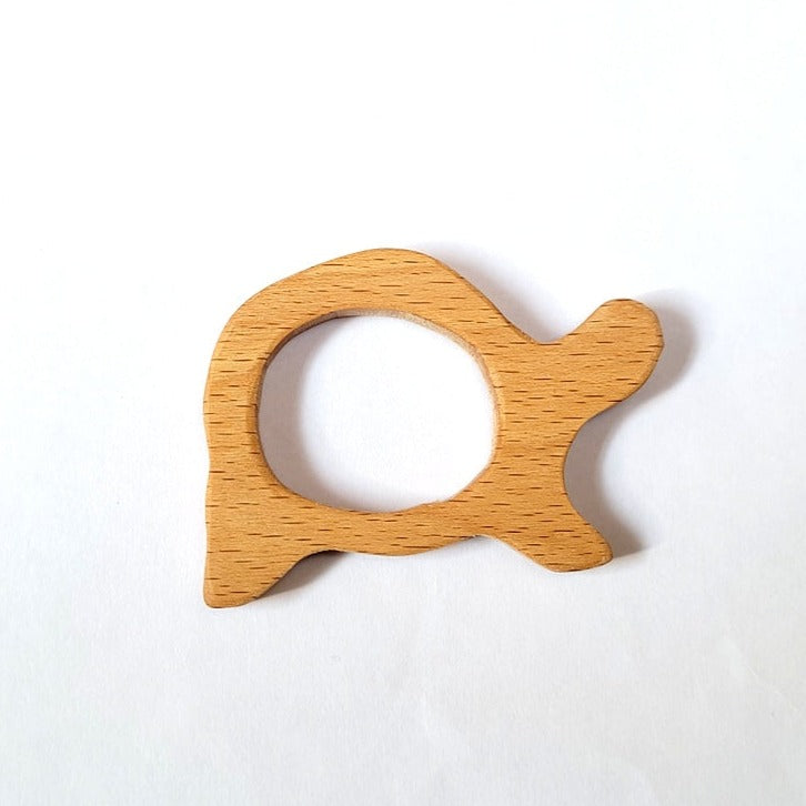 Tortoise Teether (Set of 2) | Organic Teether | Wooden Teether | Beech wood Teether | Natural Teething Toy