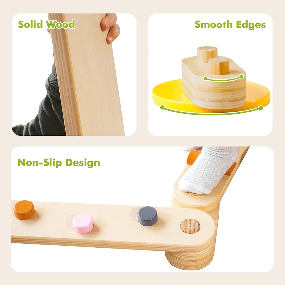 Popular Jungle balance trail by Bilauf. Balance beam, Balance Board, Montessori Toy, Montessori Furniture, Toddler Gift,