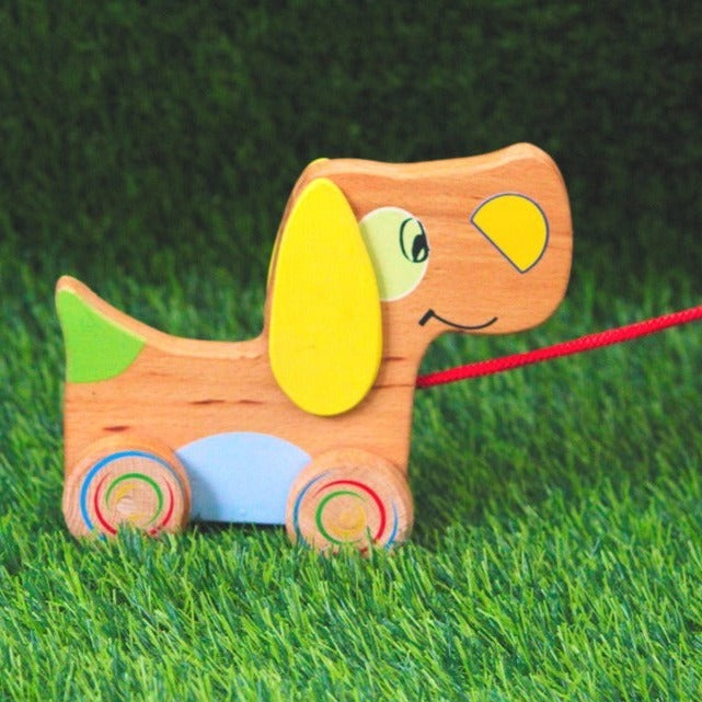 Wooden Push/Pull Labrador Doggy Toy | Wooden Pullalong Toy | Natural Toy | Wooden Toy